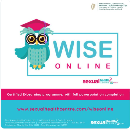 WISE E learning platform. A free certified training programme on