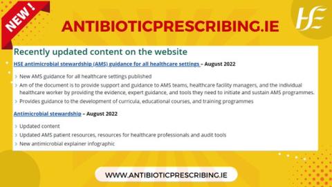 HSE antimicrobial stewardship (AMS) guidance for all healthcare settings