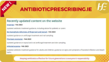 Recently updated dermatology content on antibioticprescribing.ie (February 2023)